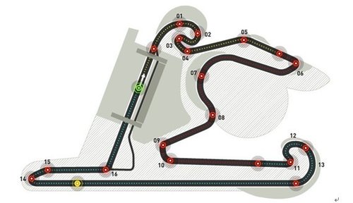 f1赛道简介--中国上海国际赛车场赛道