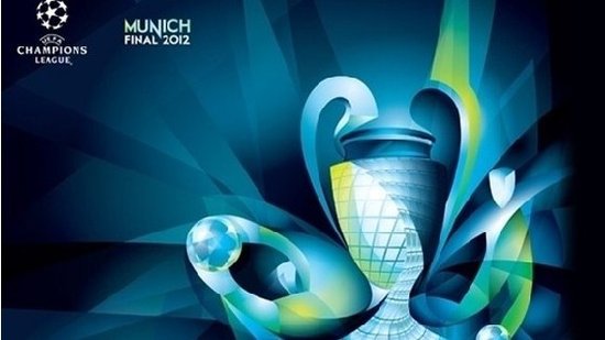 2012欧冠决赛标志公布 水蓝色调彰显欧冠荣耀