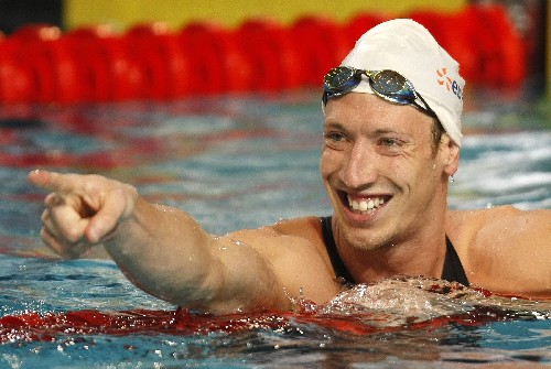 上海游泳世锦赛十大帅哥 张琳菲尔普斯上榜(图)